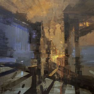 Painting, City landscape - Urban Jungles. Vol. 29 