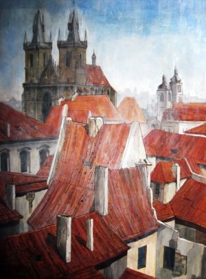 Graphics, City landscape - Kryshi