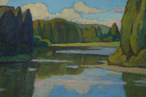 Painting, Landscape - in the islands