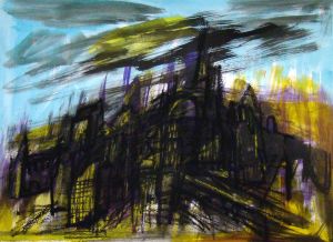 Graphics, City landscape - Factory