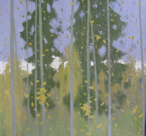 Painting, Landscape - Listopad