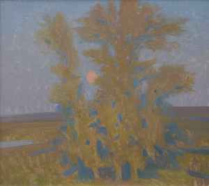 Painting, Landscape - Pink Moon