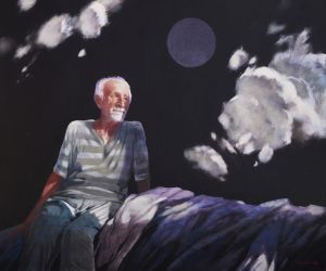 Painting, Acrylic - The contemplator
